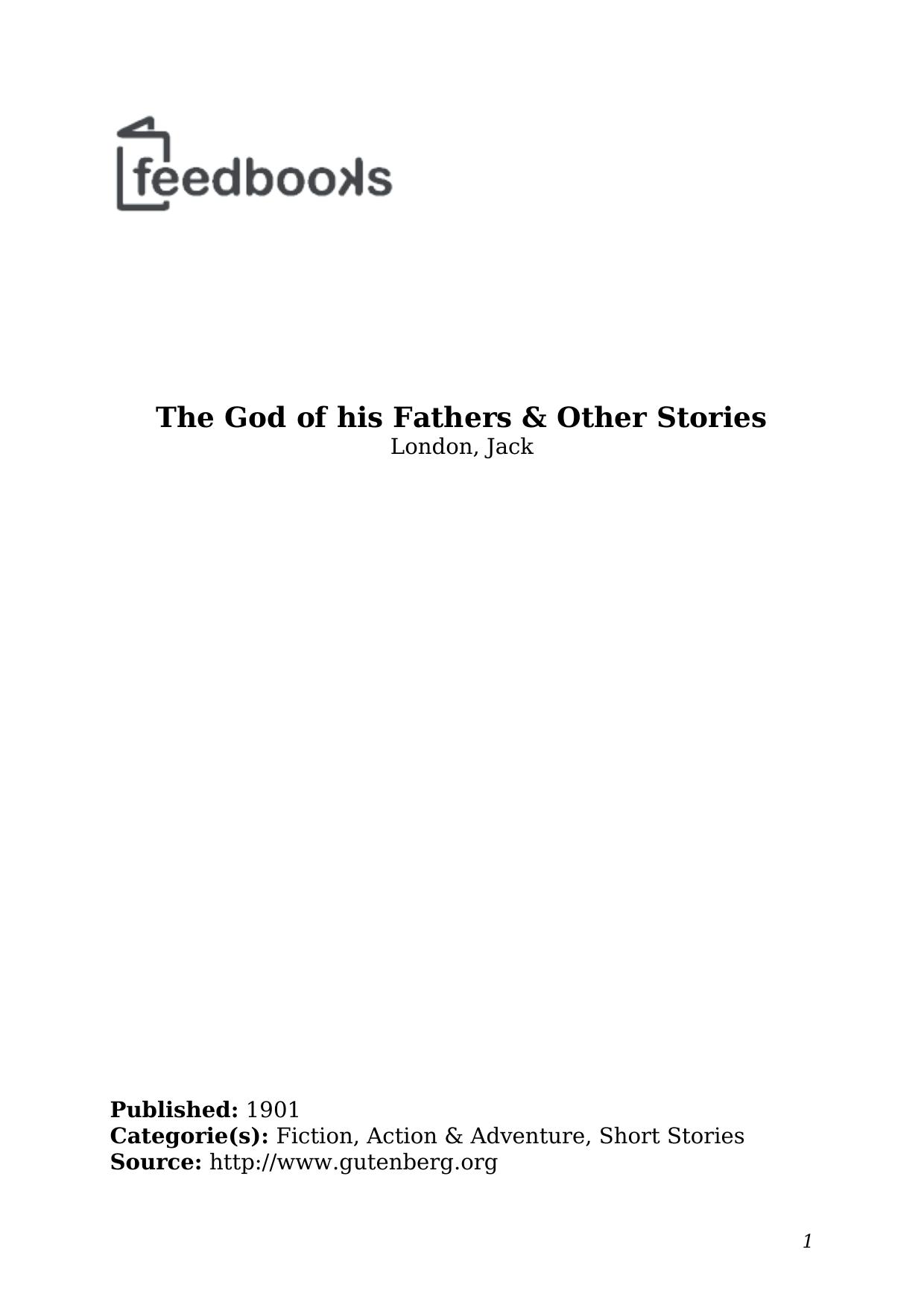 The God of his Fathers Other Stories